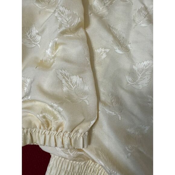 Vintage EVR Women's Windbreaker Jacket & Pants Set Size L Polyester/Cotton Yello - Picture 8 of 16